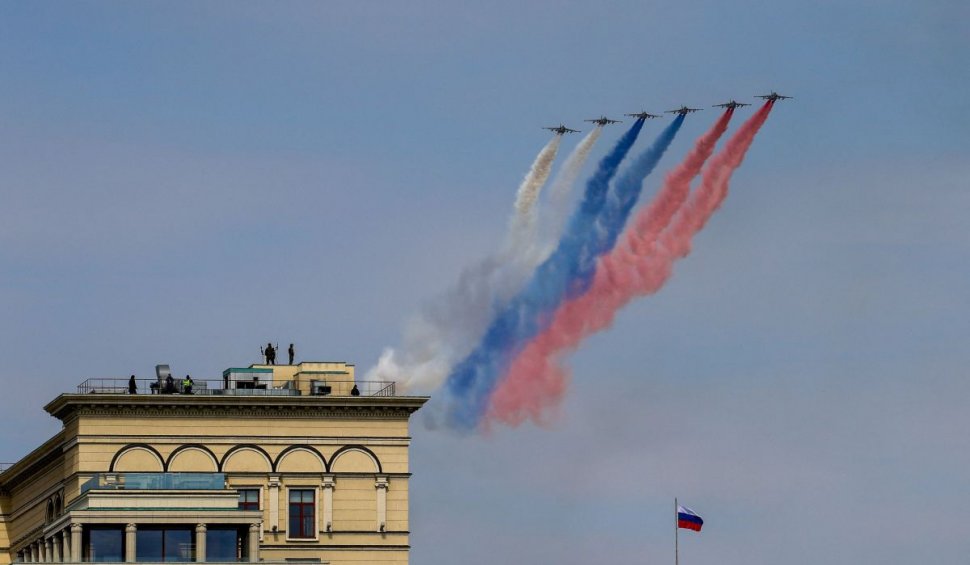 Mister la Moscova, după ce spectacolele aviatice de Ziua Victoriei au fost anulate pe tot cuprinsul Rusiei