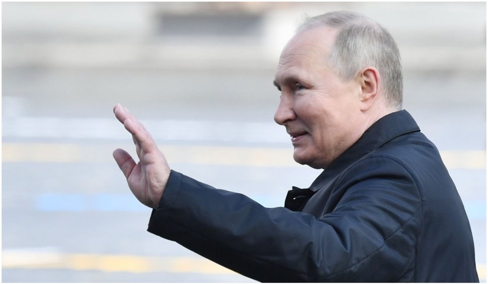 Vladimir Putin și-a acoperit picioarele cu o pătură în timpul paradei militare. Noi semne ale unei stări precare de sănătate