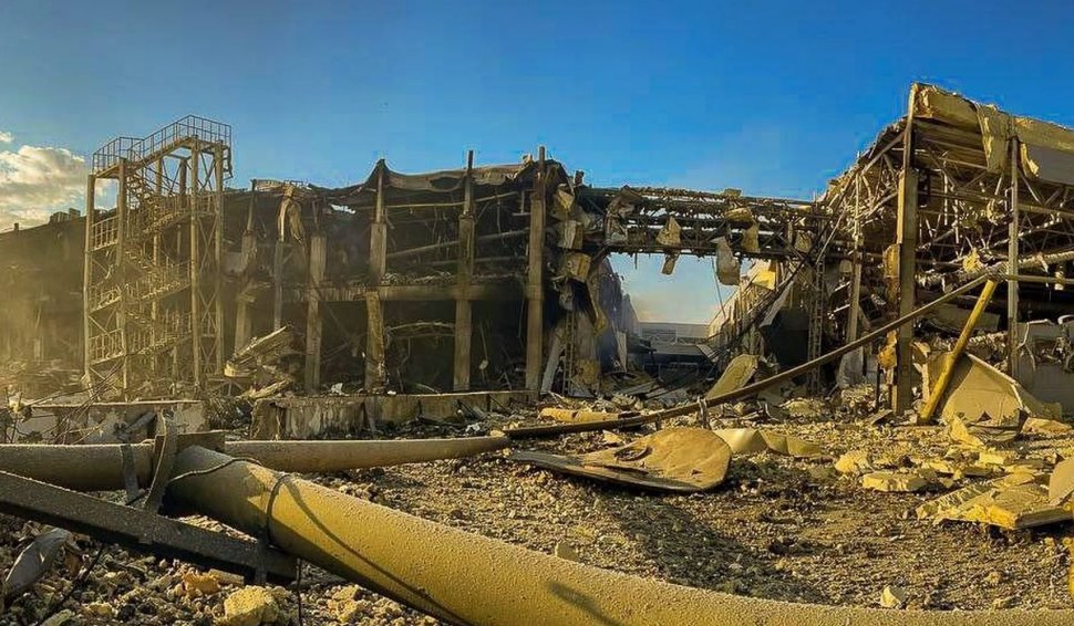 Imagini ale dezastrului făcut de ruși la Odesa, în atacul cu rachete hipersonice Kinzhal | Președintele Consiliului European, trimis în adăpost de tirul rusesc