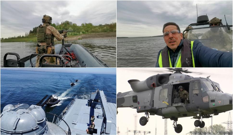 Imagini spectaculoase surprinse de echipa Antena 3 la unul dintre cele mai importante exerciții NATO din istorie 767228