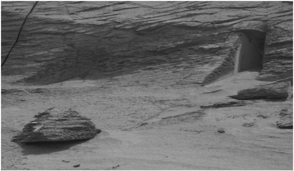 Descoperire înfricoșătoare pe Marte | Arată ca o ușă extraterestră