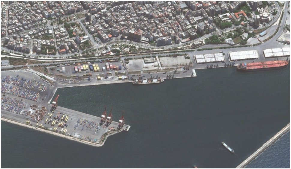 O navă rusă cu 30 de milioane de kg de cereale furate din Ucraina, văzută în portul sirian Latakia