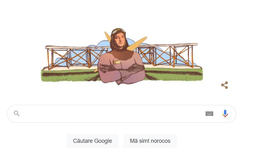 Elena Caragiani-Stoienescu, sărbătorită de Google printr-un Doodle special 767562