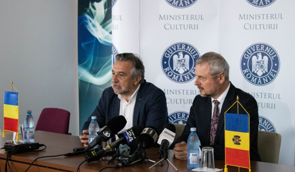 Ministrului Culturii, Lucian Romaşcanu, s-a întânit cu omologul său din Republica Moldova, la București