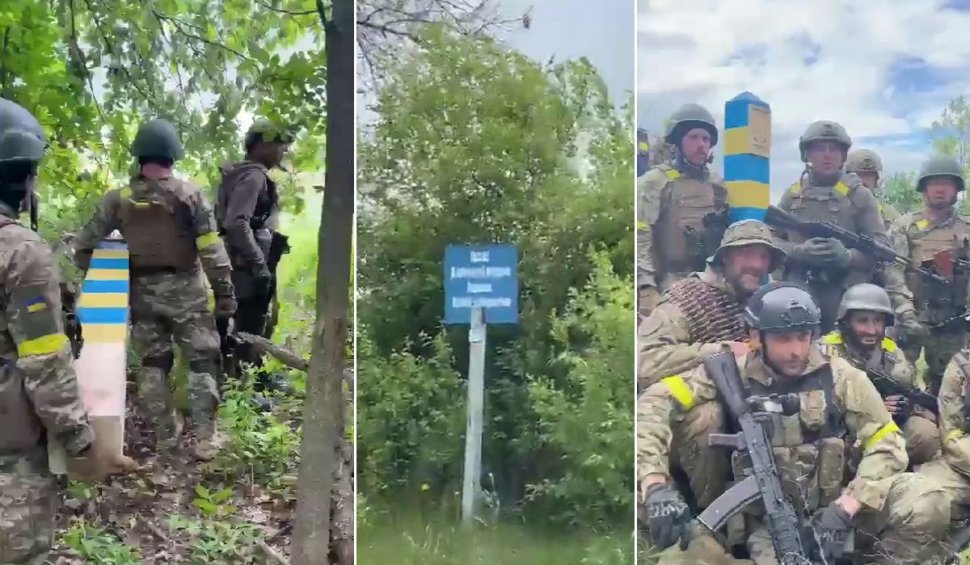 Soldații ucraineni i-au trimis un mesaj președintelui Zelenski de la granița cu Rusia