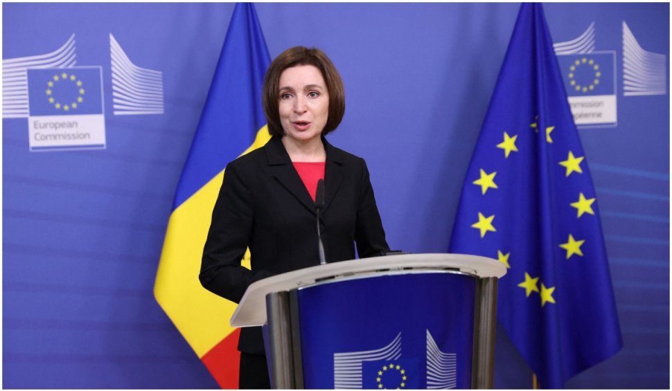 Maia Sandu, discurs în Parlamentul European: "Am auzit din biroul meu bombele căzute asupra regiunii Odesa"