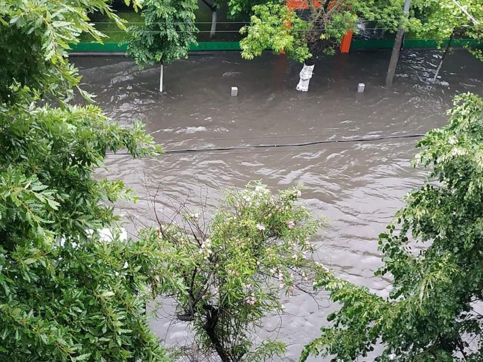 Ploaia torențială din București a adus inundații pe bulevardele mari și copaci căzuți 768426