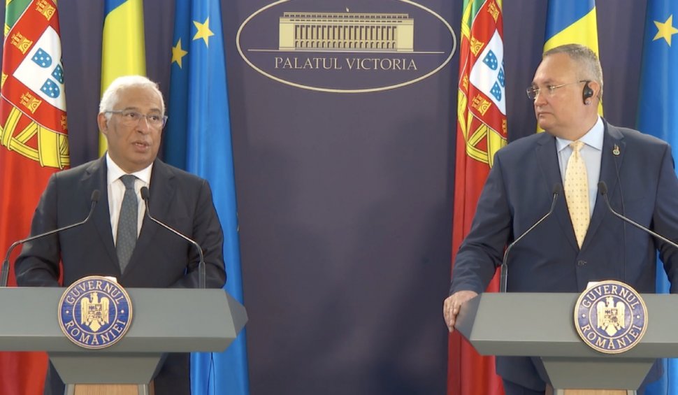 Portugalia sprijină oficial aderarea României la Schengen. Anunțul făcut de premierul portughez, Antonio Costa, aflat în vizită la București
