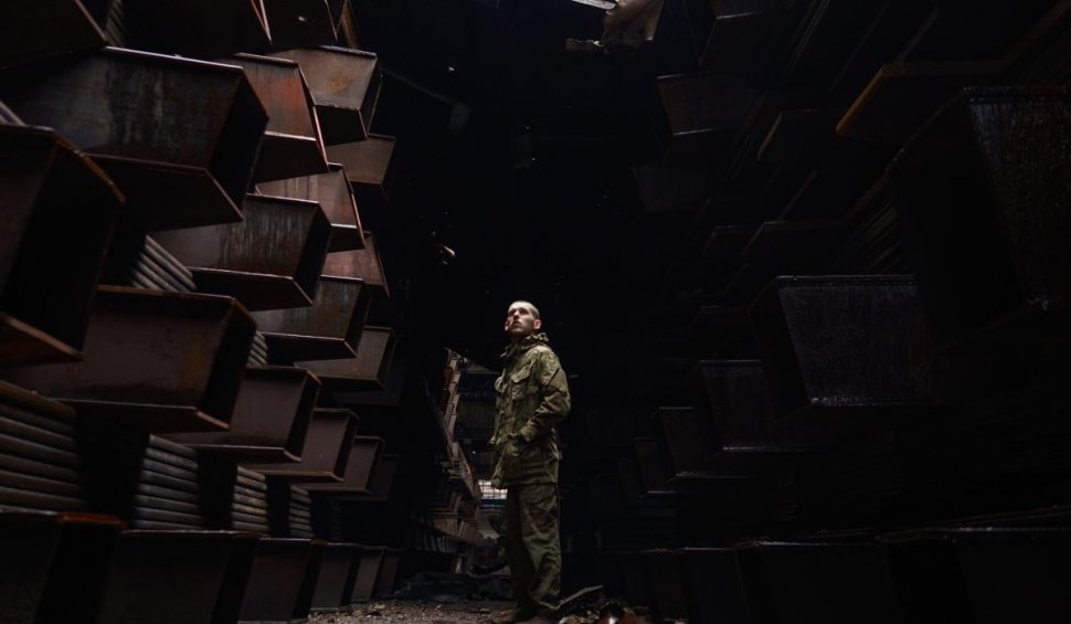 "Acesta este locul morții și al vieții mele" | Imagini cu puternic impact emoțional, postate de un soldat ucrainean de la Azovstal, înainte de a se preda rușilor