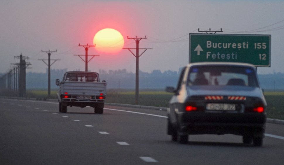 Circulaţia închisă pe Autostrada Soarelui, sensul către Capitală, în următoarele şapte nopţi