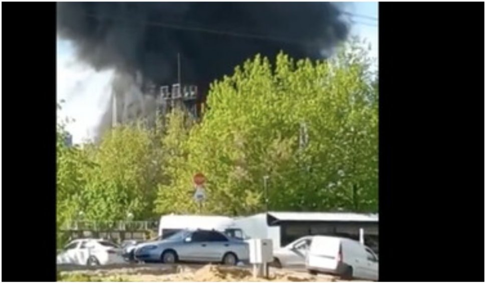 Principalul centru aerospatial rusesc, în flăcări | Acesta esta al 6-lea incendiu din Rusia în decurs de o lună