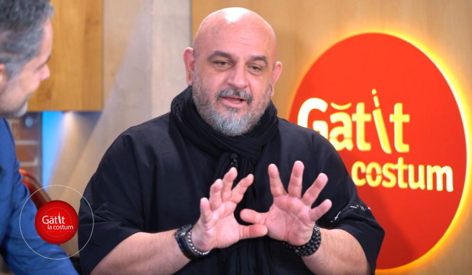 Alin Gălăţescu, între pasiune pentru modă, ştiinţe exacte şi bun gust. Ştefan Lungu a gătit alături de criticul de modă în ediţia 2 "Gătit la costum", sezonul 2  768491