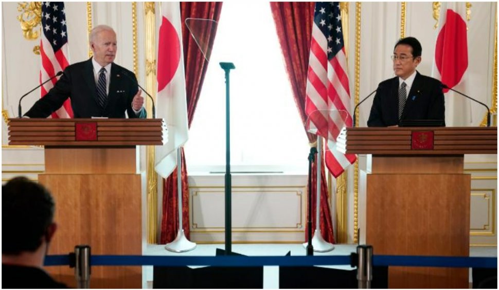 Joe Biden spune că SUA sunt dispuse să răspundă militar în cazul unui atac chinez asupra Taiwanului. Reacția Chinei