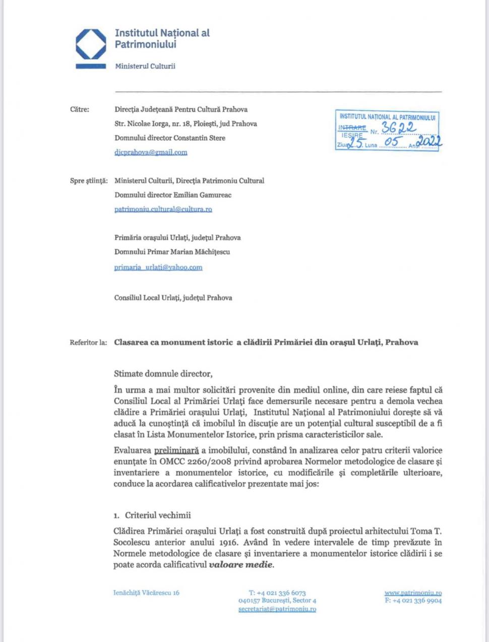 Lucian Romașcanu a salvat de la demolare o primărie dintr-o clădire istorică: ”Trebuie salvată și restaurată așa cum merită” 770106