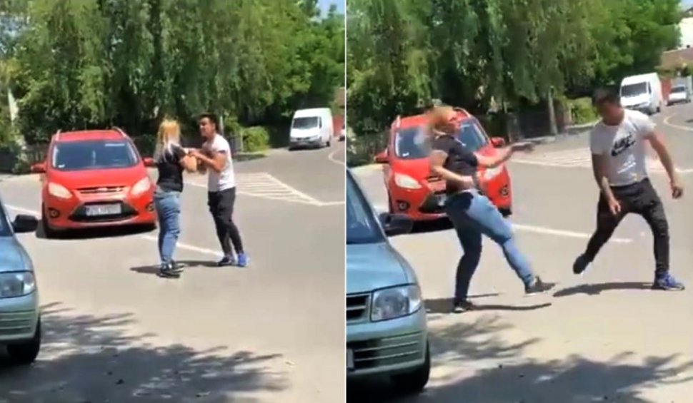 Adolescent bătut de o şoferiţă pentru că a trecut strada prin loc nepermis, în Focşani