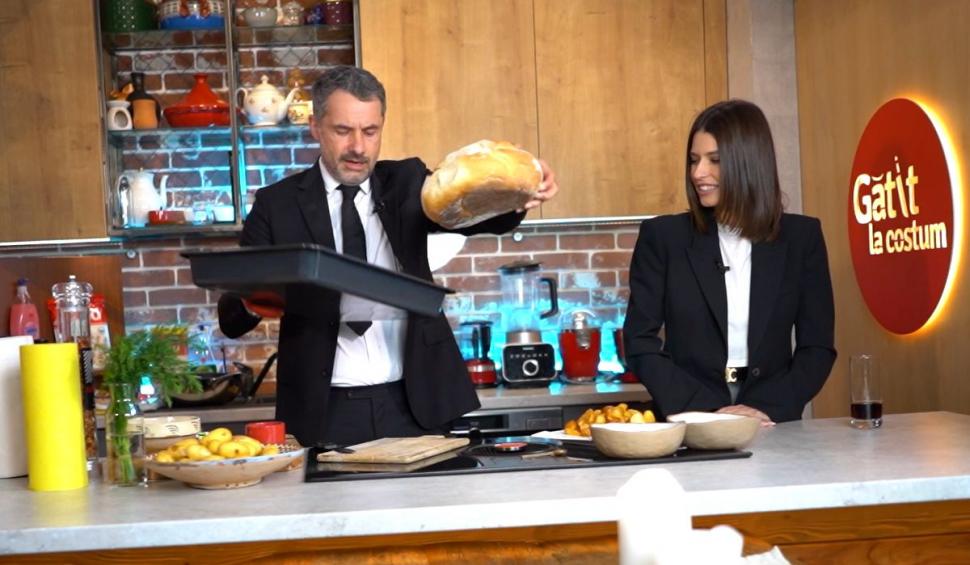 Poveşti de la Hollywood în bucătăria lui Ştefan Lungu. Alice Peneacă, invitat special în ediţia 3 "Gătit la costum", sezonul 2: "Am leşinat la petrecerea Rihannei"  770506