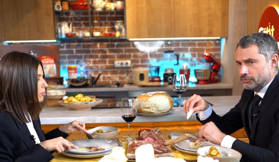 Poveşti de la Hollywood în bucătăria lui Ştefan Lungu. Alice Peneacă, invitat special în ediţia 3 "Gătit la costum", sezonul 2: "Am leşinat la petrecerea Rihannei"  770508