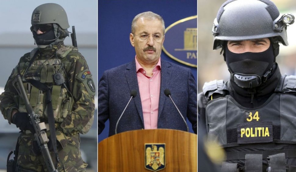 Vasile Dîncu, ministrul Apărării, vrea salarii şi pensii mai mari pentru militari şi poliţişti