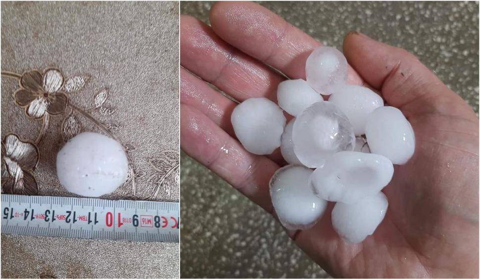 Ploaie cu grindină de mărimea unui ou de găină, în Bulgaria 770765