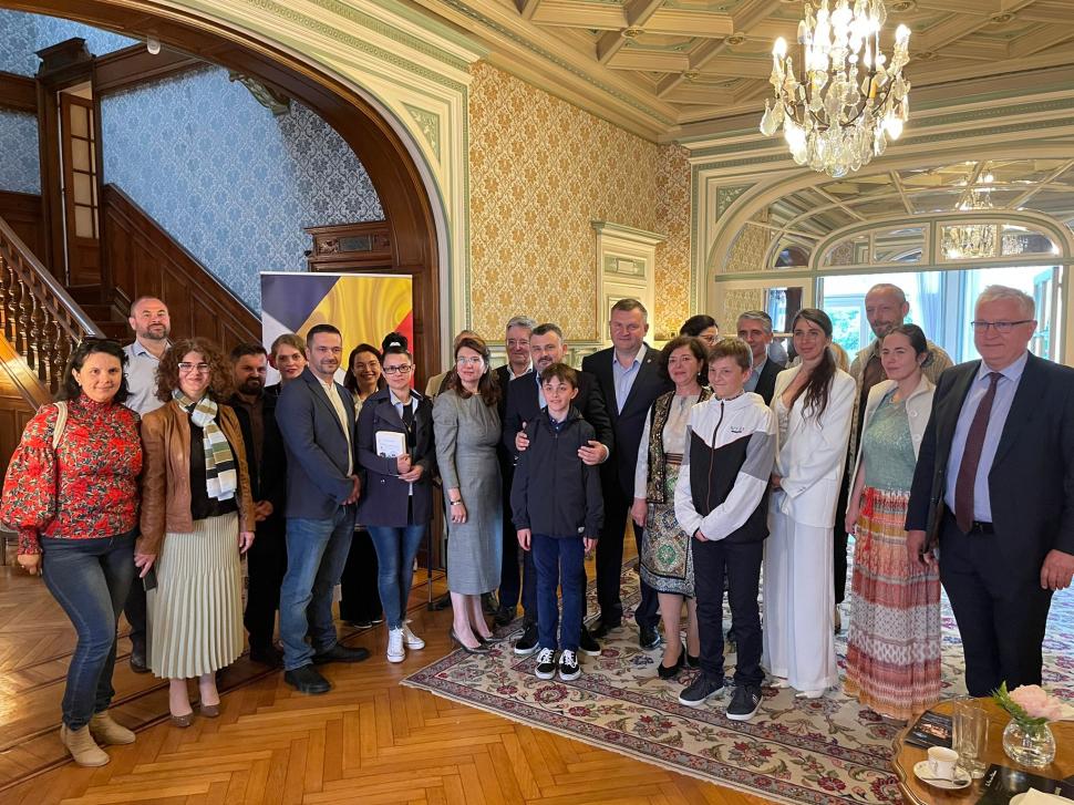 Ziua Românilor de Pretutindeni, marcată la Bruxelles în prezenţa Secretarului de Stat Gheorghe Cârciu 771003