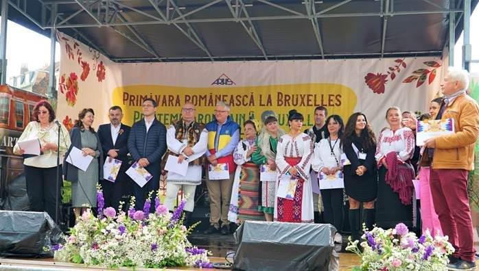 Ziua Românilor de Pretutindeni, marcată la Bruxelles în prezenţa Secretarului de Stat Gheorghe Cârciu 771005