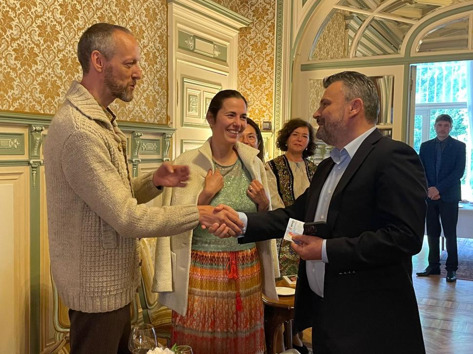 Ziua Românilor de Pretutindeni, marcată la Bruxelles în prezenţa Secretarului de Stat Gheorghe Cârciu 771007