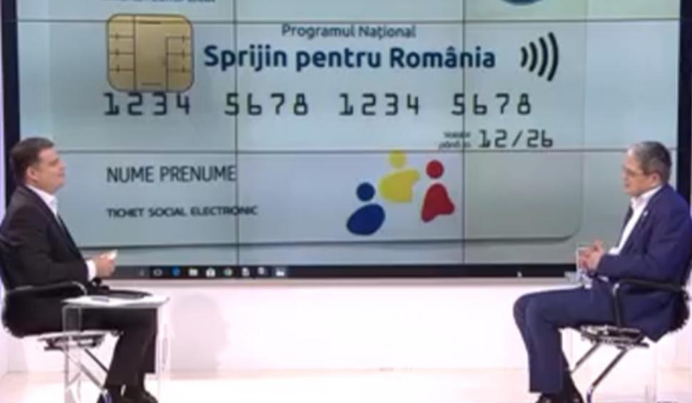 Marcel Boloş prezintă, în premieră, voucherul social pentru alimente 771188