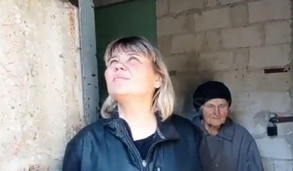 O rachetă explodează în timpul unui interviu, în Severodonețk. Deflagrația îi spulberă pe cei prezenți