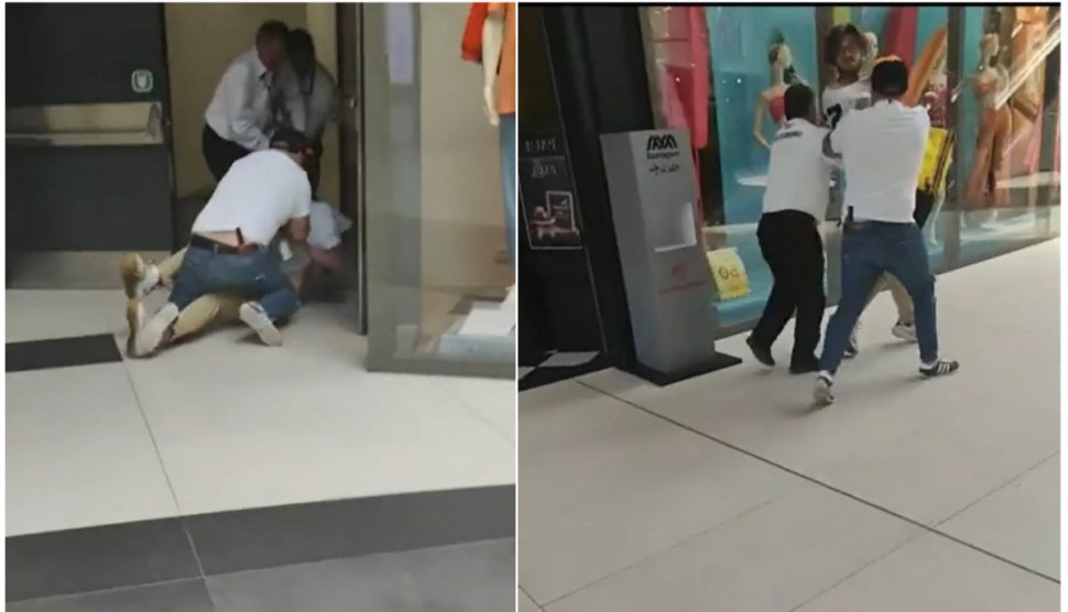 Un tânăr livrator a fost bătut crunt de paznicii unui mall din Bucureşti: "Ia uite ce i-aţi făcut!"
