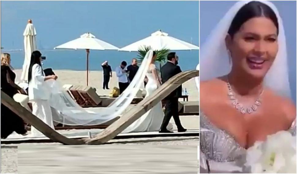 Detaliul ignorat de Florin Salam la cununia religioasă. ÎPS Teodosie nu îi recunoaște căsătoria cu Roxana Dobre 771588