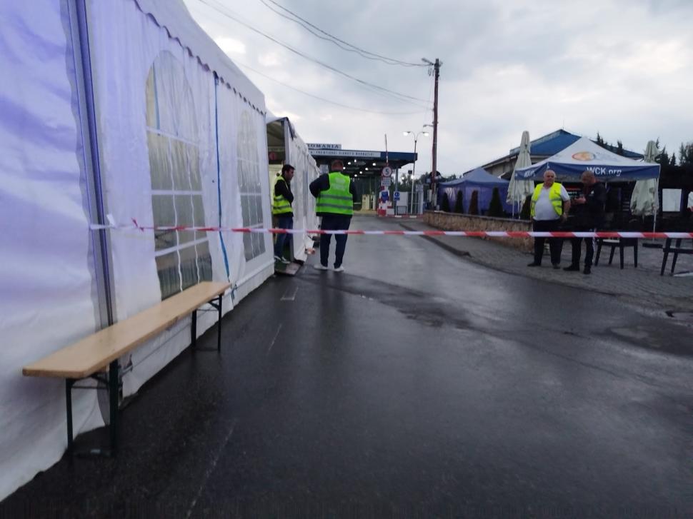 A fost alertă între Romania şi Ucraina, la Poliţia de Frontieră Sighetu Marmației, în urma unei alarme cu bombă 771856