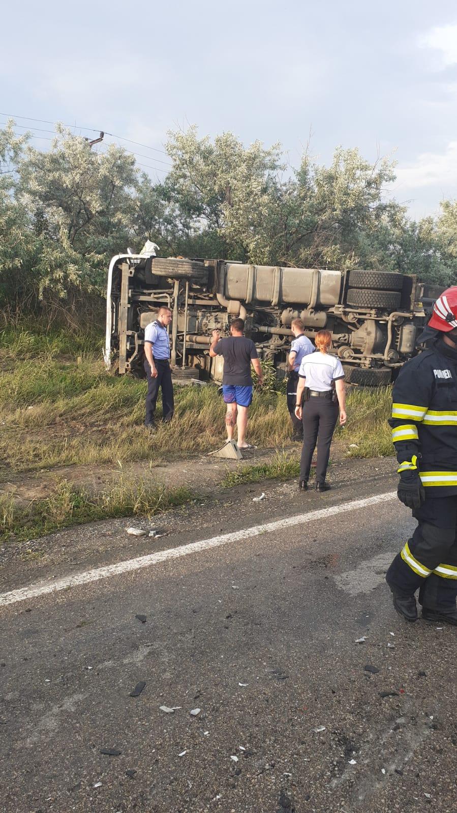Accident grav în judeţul Constanţa, în zona localităţii Crucea! Doi oameni au murit 771946