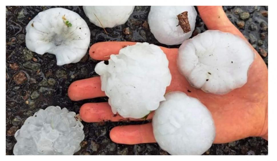 Fenomene meteo extreme în întreaga Europă. Grindină cum nu s-a mai văzut  771916