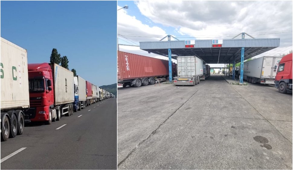 Vămile nu mai fac faţă. România, blocată de mărfurile din Ucraina: "Nu dormim de zile întregi ca să nu pierdem rândul"