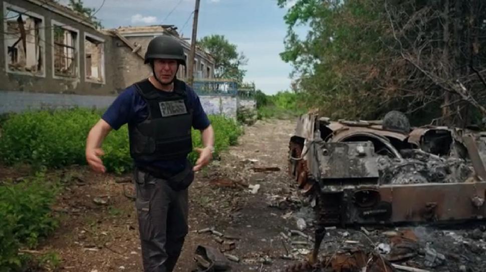 O echipă CNN a filmat de pe linia frontului cum îi bombardează ucrainenii pe rușii din Donbas | "O, Doamne! Ce urmează acum?" 772443
