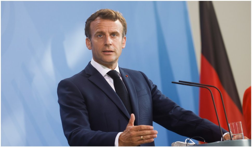 Macron: ”Franţa este mobilizată pentru apărarea frontierelor NATO şi UE”