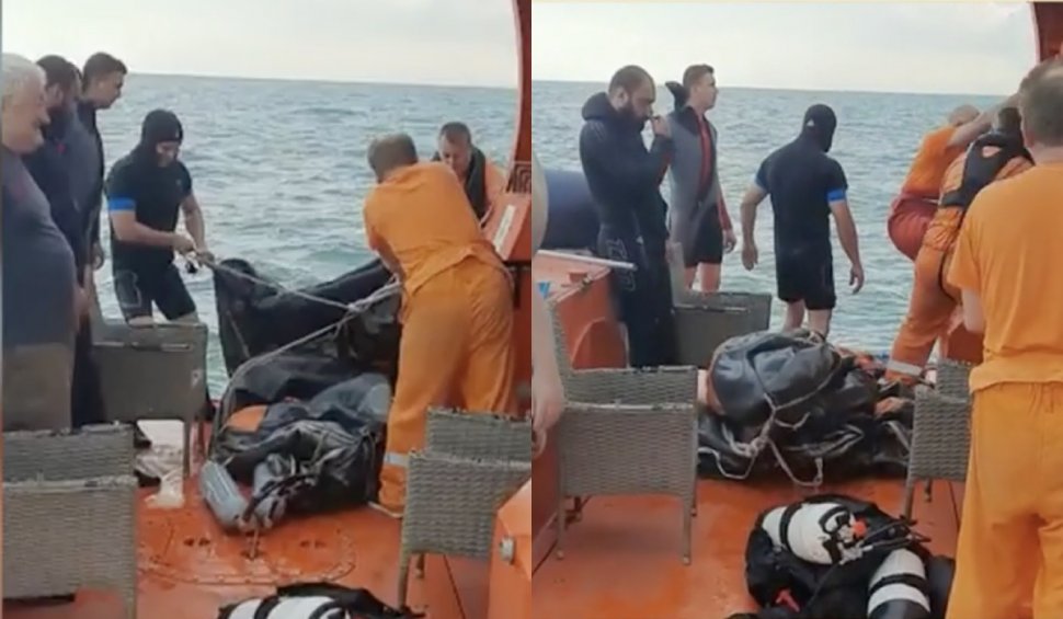 Alertă la malul mării! O plută cu însemne militare și mai multe veste de salvare au fost găsite în larg, la 20 de km de portul Constanța