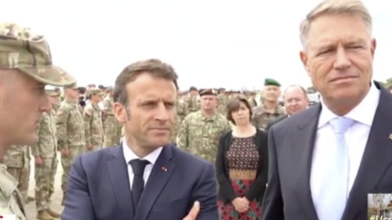 Iohannis, mesaj după ce l-a primit pe Macron: ”Împreună suntem mai puternici”