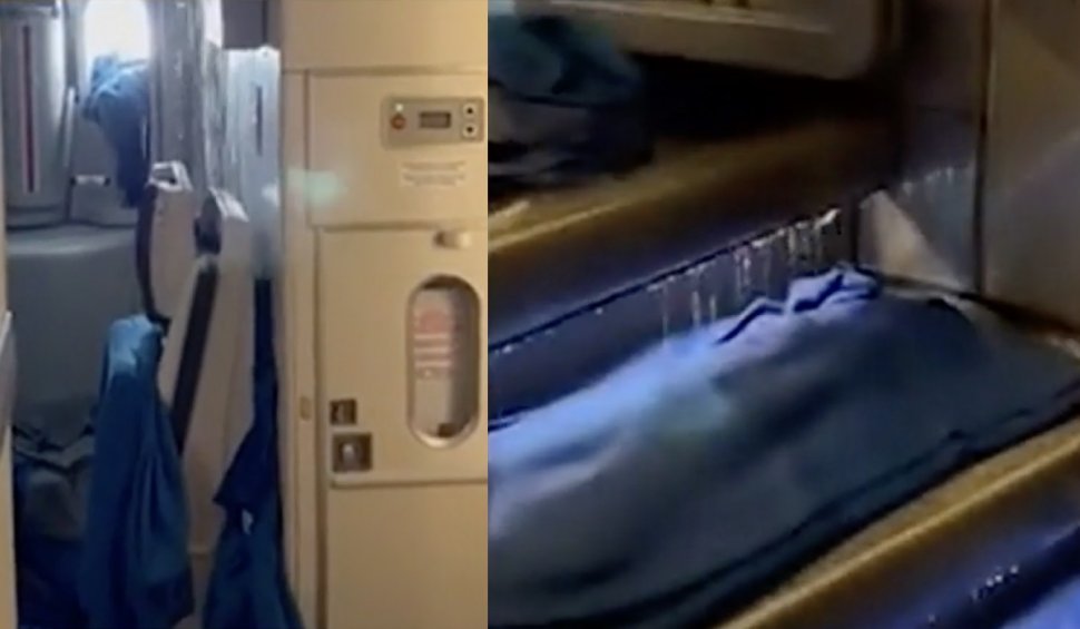 Panică într-un avion care a decolat din Londra, după ce apa a inundat cabina în timpul zborului, la 9000 de metri altitudine