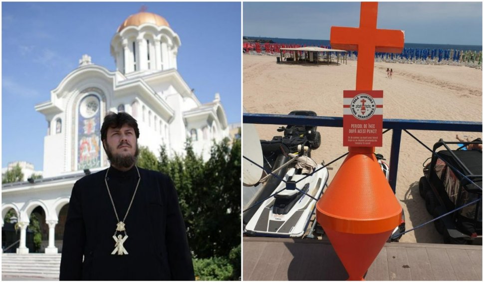 Arhiepiscopia Tomisului reacţionează la geamandurile cu cruce: "Sunt rezultatul unei gândiri fistichii. Se rup la primul bobârnac"