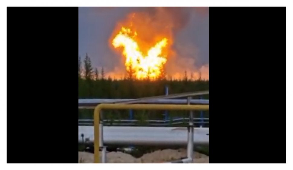Cel mai mare zăcământ de gaze din Rusia e în flăcări | Aprovizionarea Europei, în pericol