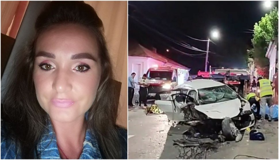 Ea este șoferița care a ucis patru muncitori la Iași! S-a urcat beată la volan