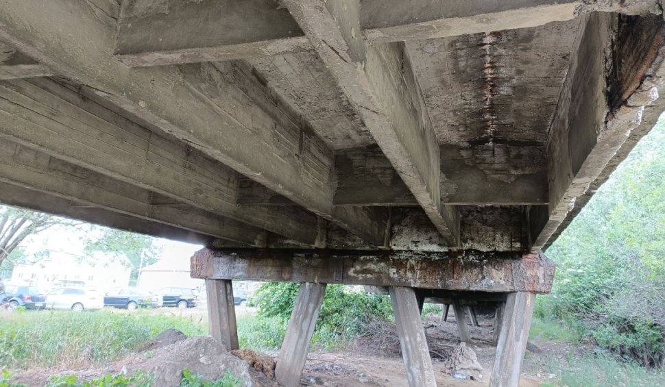 Jumătate din podurile din România au nevoie urgentă de reparații. 53 sunt în stare critică de degradare, anunță CNAIR