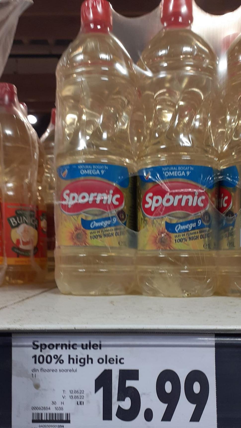 Nu e eroare! Cât a ajuns să coste un litru de ulei într-un mare lanţ de magazine din România. Reacţia Kaufland 774185