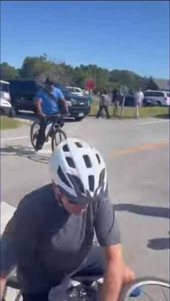 Președintele SUA, Joe Biden, a căzut de pe bicicletă 774524