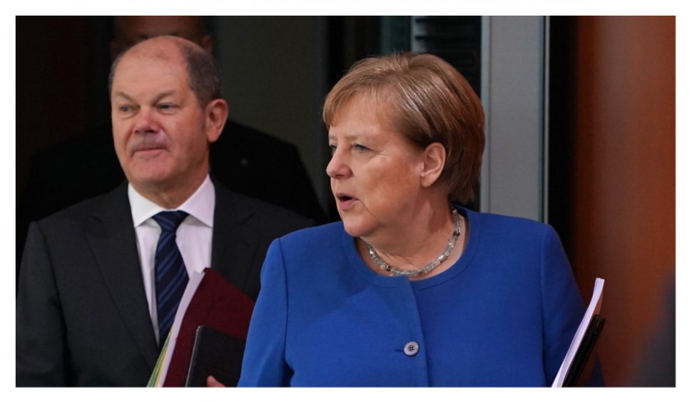 Scholz o apără pe  Merkel în fața criticilor aduse încercărilor sale de reconciliere cu Rusia