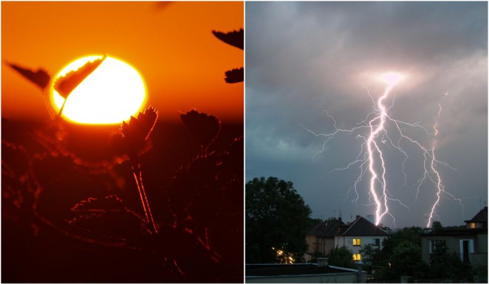 Cod roșu de caniculă și furtuni în Europa! Lista țărilor vizate de avertizarea meteo