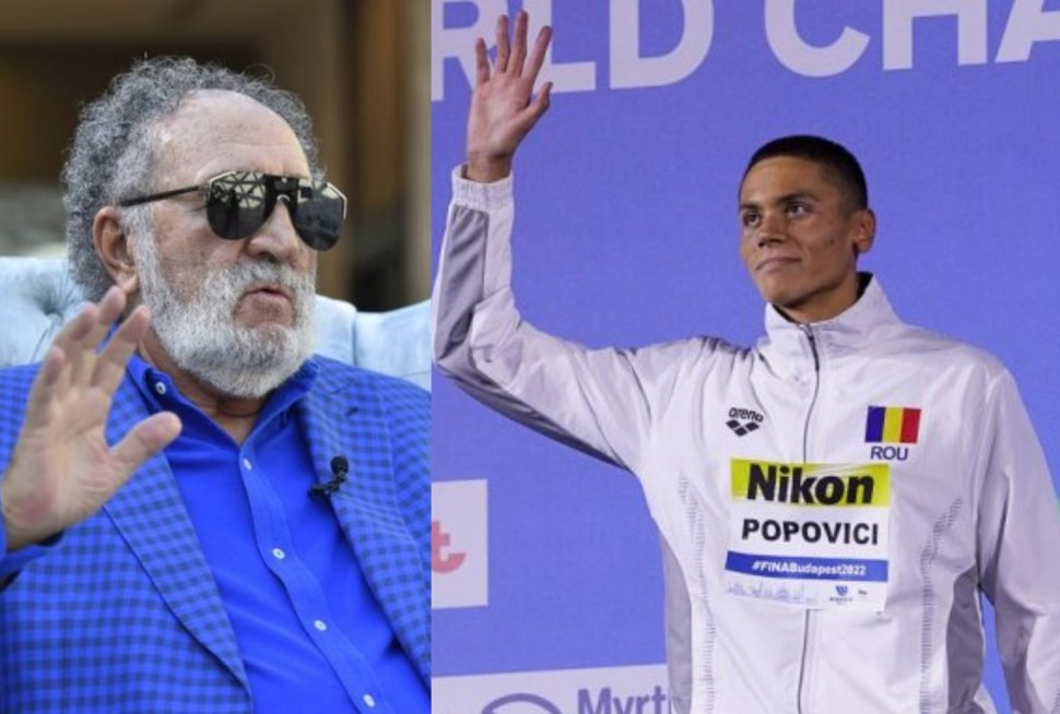 Planul miliardarului Ion Ţiriac pentru dublul campion mondial David Popovici