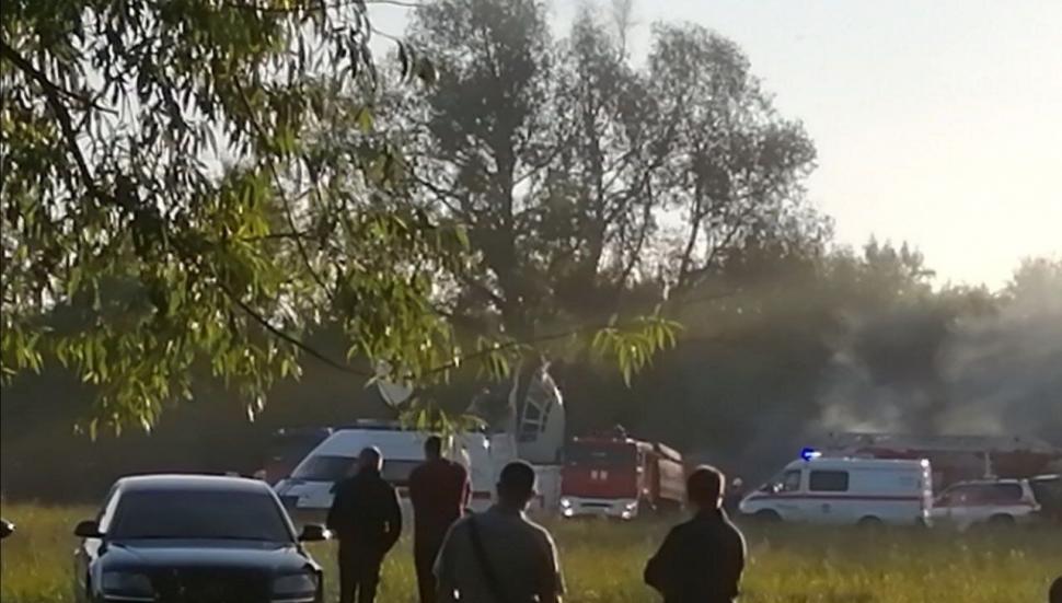 Un avion militar s-a prăbușit în apropiere de Moscova 775453
