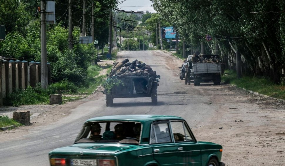Rușii au intrat în Lîsîceansk, anunță insurgenții separatiști. Orașul vecin, Severodonețk, a fost abandonat de ucraineni